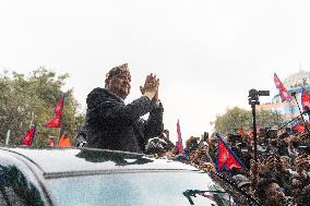 Former King Gyanendra Shah's Grand Rally