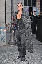 PFW Ann Demeulemeester Outside Arrivals
