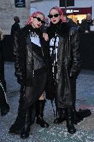 PFW Ann Demeulemeester Outside Arrivals