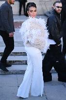 PFW Elie Saab Arrivals