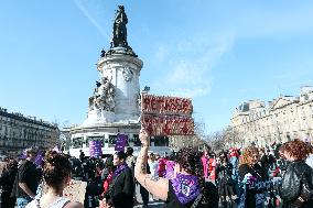 International Women Rights Day Demonstration - Paris