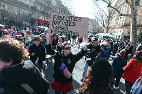 International Women Rights Day Demonstration - Paris