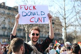 International Women Rights Day Demonstration - Paris