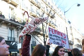 International Women Rights Day Demonstration - Paris