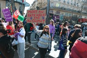 International Women Rights Day Demonstration - Paris