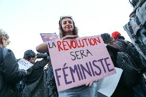 International Women Rights Day Demonstration - Paris