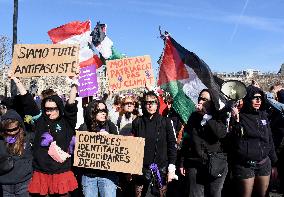International Women Rights Day Demonstration - Paris