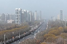 Sand and Dust Weather Hit Yinchuan