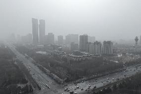Sand and Dust Weather Hit Yinchuan