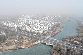 Sand and Dust Weather Hit Yinchuan