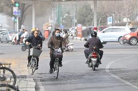 Sand and Dust Weather Hit Yinchuan