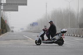 Sand and Dust Weather Hit Yinchuan