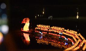 Golden Snake Lantern Boat in Zhangzhou