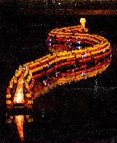 Golden Snake Lantern Boat in Zhangzhou