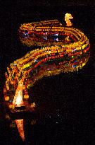 Golden Snake Lantern Boat in Zhangzhou