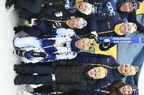 SWEDEN ROYALS AT NORDIC SKI WORLD CHAMPIONSHIPS WOMEN'S 50 KMS