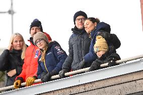 SWEDEN ROYALS AT NORDIC SKI WORLD CHAMPIONSHIPS WOMEN'S 50 KMS