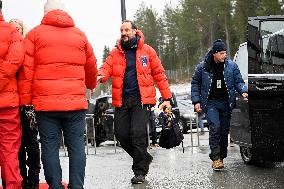 SWEDEN ROYALS AT NORDIC SKI WORLD CHAMPIONSHIPS WOMEN'S 50 KMS