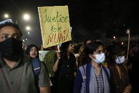 Student Protest Against Rape In Bangladesh