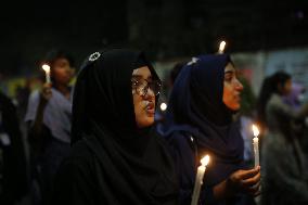 Student Protest Against Rape In Bangladesh