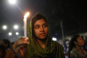 Student Protest Against Rape In Bangladesh