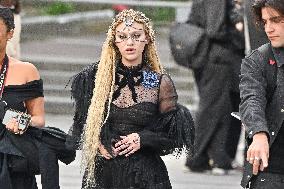 PFW Valentino Outside Arrivals