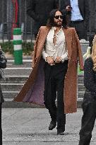 PFW Valentino Outside Arrivals
