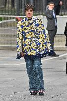 PFW Valentino Outside Arrivals