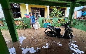 Flood And Landslide After The Heavy Rainfall - Indonesia