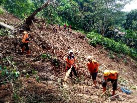 Flood And Landslide After The Heavy Rainfall - Indonesia