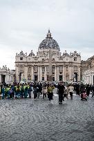 General View Shows St Peter's Basilica