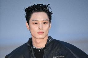 PFW Balenciaga Arrivals