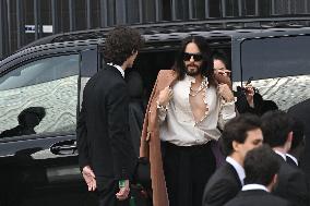 PFW Valentino Arrivals