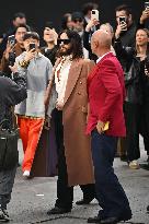 PFW Valentino Arrivals