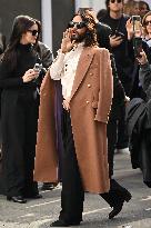 PFW Valentino Arrivals