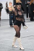 PFW Valentino Arrivals