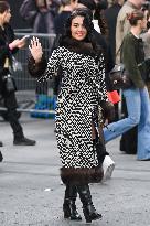PFW Valentino Arrivals
