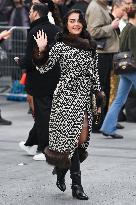 PFW Valentino Arrivals