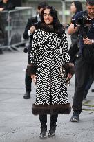 PFW Valentino Arrivals