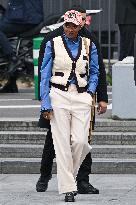 PFW Valentino Arrivals