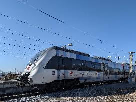 DB Regional Train At Murnau Railway Station