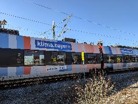 DB Regional Train At Murnau Railway Station