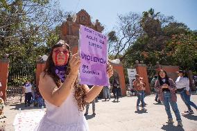 International Women's Day Demonstration In Queretaro