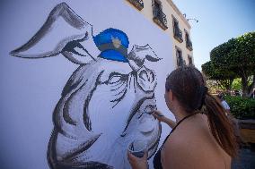 International Women's Day Demonstration In Queretaro