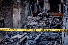 Fire Destroys Historic Buildings in Arnhem - Netherlands