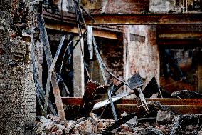 Fire Destroys Historic Buildings in Arnhem - Netherlands