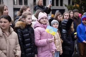 Unite For Ukraine March In NYC