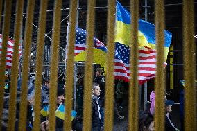 Unite For Ukraine March In NYC