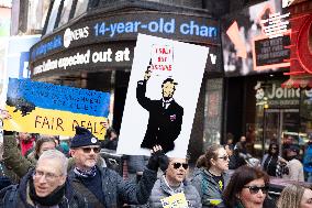 Unite For Ukraine March In NYC