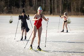 4th Swimsuit Ski Show - Finland